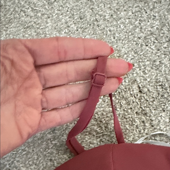 NWT Lulus Stunning Grace Dusty Rose Back Cut Out Front Slit Maxi Dress Large - Picture 7 of 16